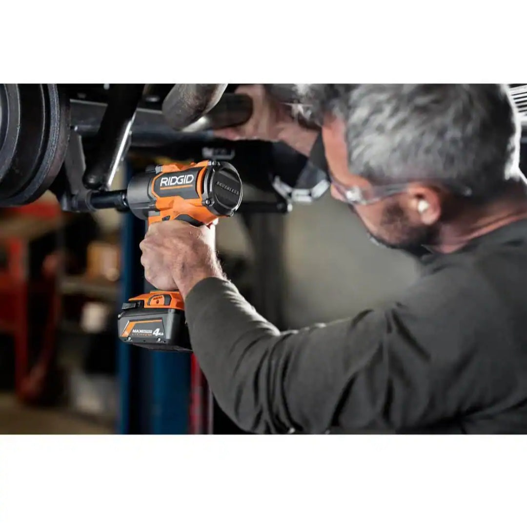 18V Brushless Cordless 4-Mode 1/2 in. High-Torque Impact 18V Brushless Cordless 4-Mode 1/2 in. High-Torque Impact